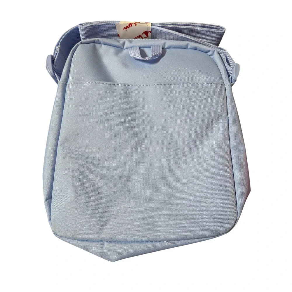 Champion Light Blue Crossbody Messenger Bag Adjustable Strap Unisex Sporty Pouch